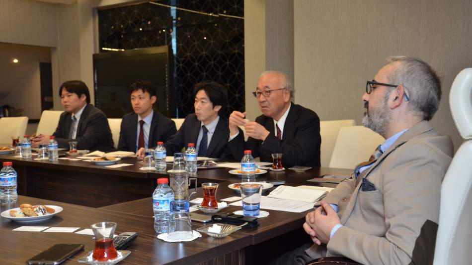 Japonya Uluslararası Kamu Politikası Araştırmaları Merkezi Heyeti SDE'yi ziyaret etti