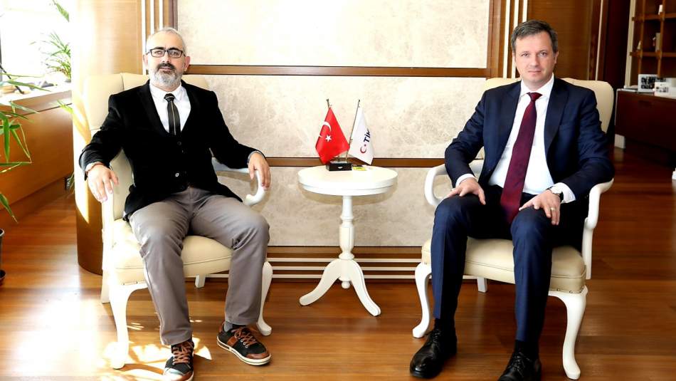 SDE Başkanı Kafkasyalı TİKA Başkan Vekili Kayalar'la Görüştü