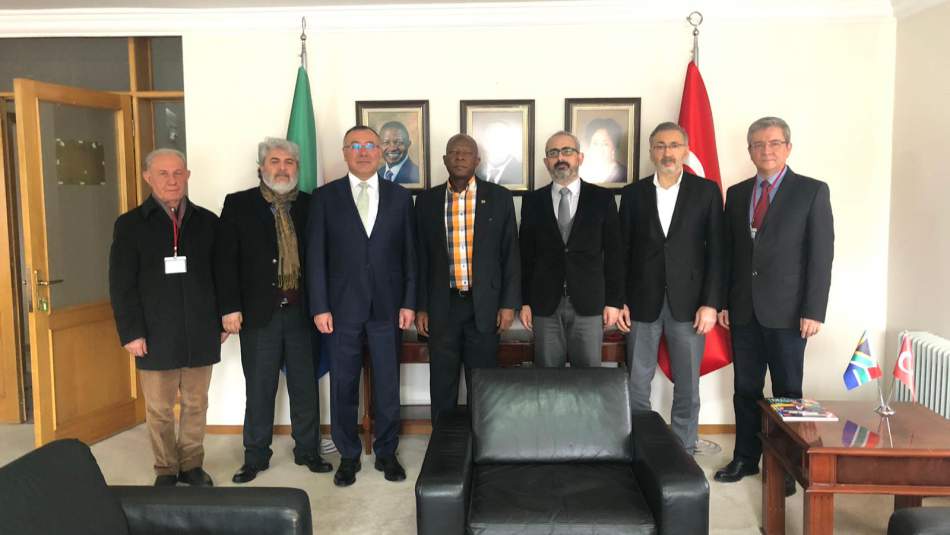 SDE Heyeti Güney Afrika Büyükelçiliğini Ziyaret Etti