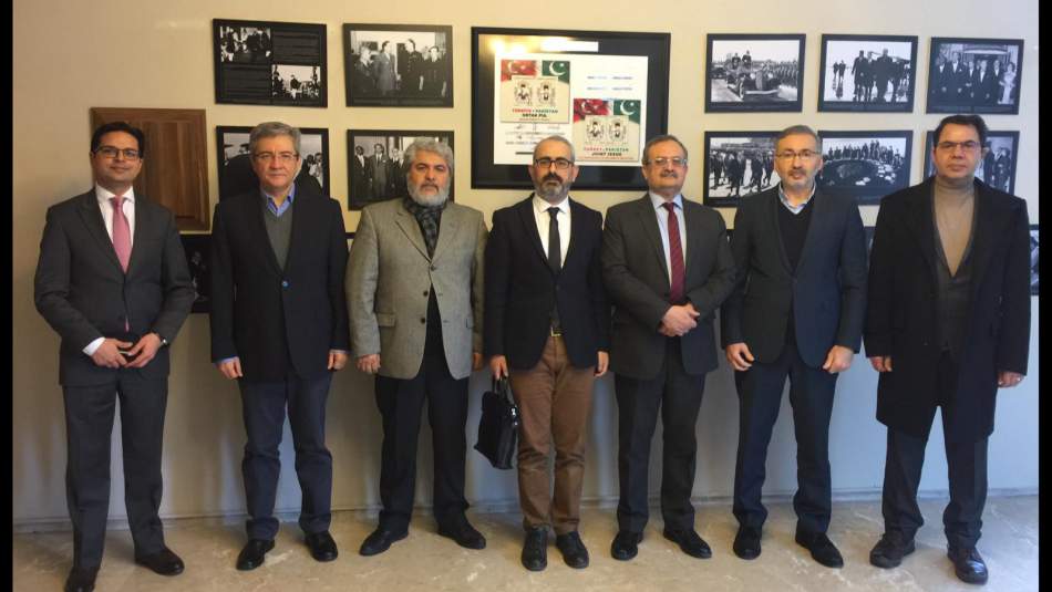SDE Yönetimi Pakistan Büyükelçiliği'ne Ziyarette Bulundu
