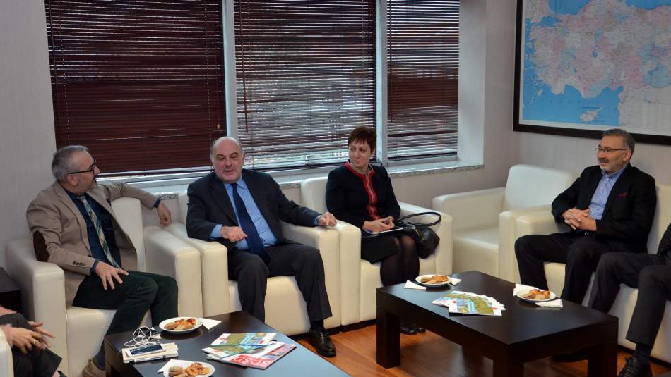 Yunanistan Ankara Büyükelçisi'nden SDE'ye ziyaret