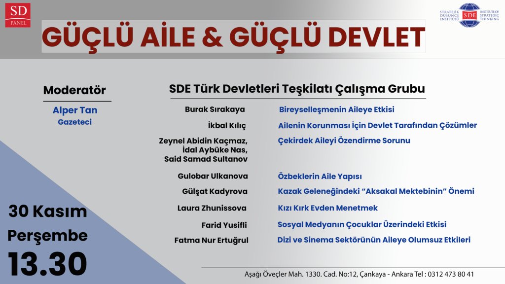 Güçlü Aile & Güçlü Devlet