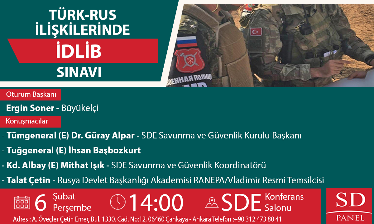 Türk-Rus İlişkilerinde İdlib Sınavı