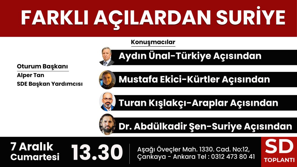 Farklı Açılardan Suriye 