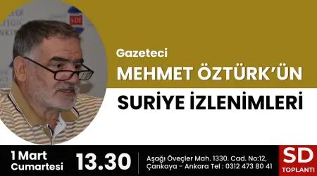 Gazeteci Mehmet Öztürk’ün Suriye İzlenimleri