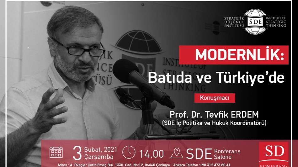 Modernlik: Batıda ve Türkiye'de