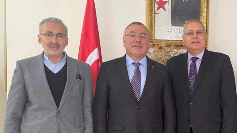 SDE'den Cezayir Ankara Büyükelçisi'ne Ziyaret