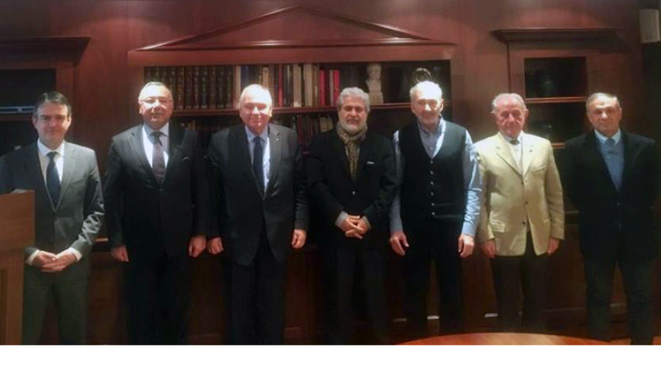 Yunanistan Ankara Büyükelçisi Christodoulos J. Lazaris'e Ziyaret