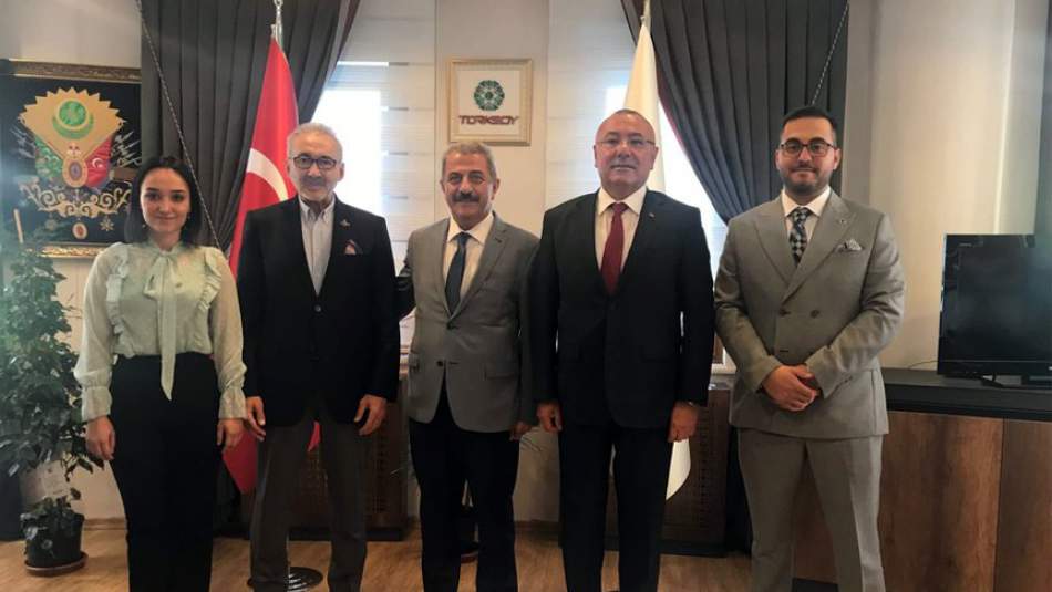 TÜRKSOY Genel Sekreter Yardımcısı Sayit Yusuf'a Ziyaret