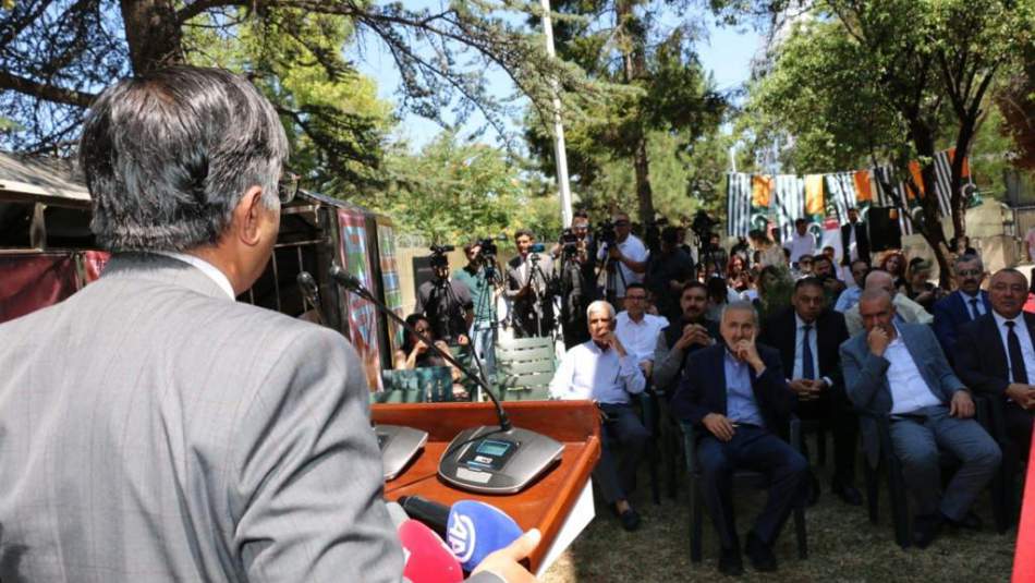 “Keşmir Sömürge Günü” Pakistan Ankara Büyükelçiliği'nde Anıldı