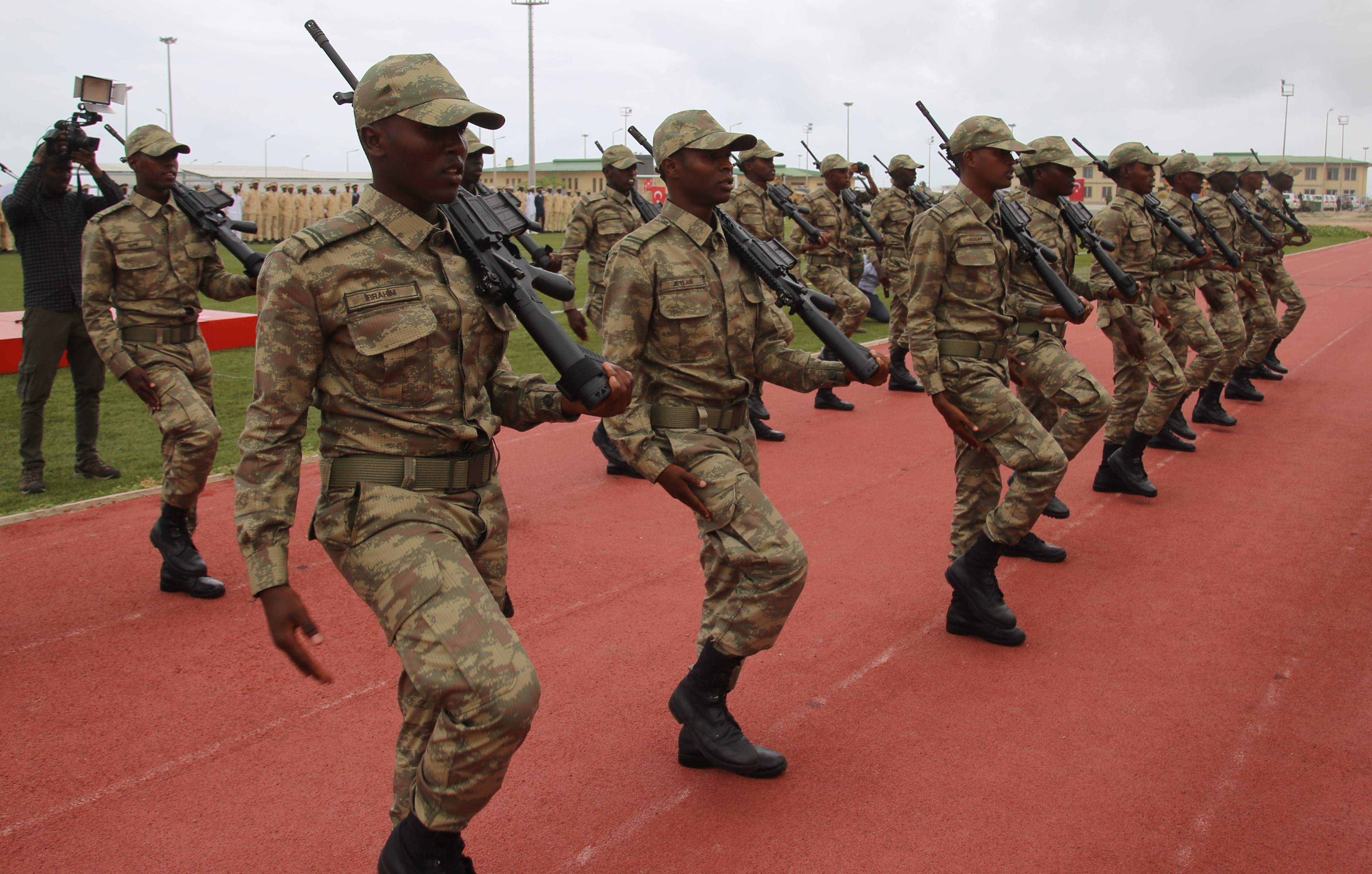 Somali'deki Türk Askeri Eğitim Merkezi Dördüncü Mezunlarını Verdi