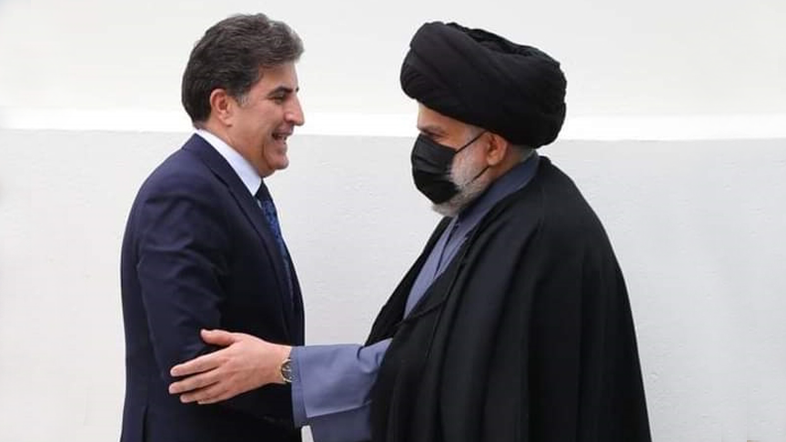 IKBY Başkanı Barzani ile Sünni Lider Halbusi, Sadr ile "Yeni Hükümeti" Görüşecek