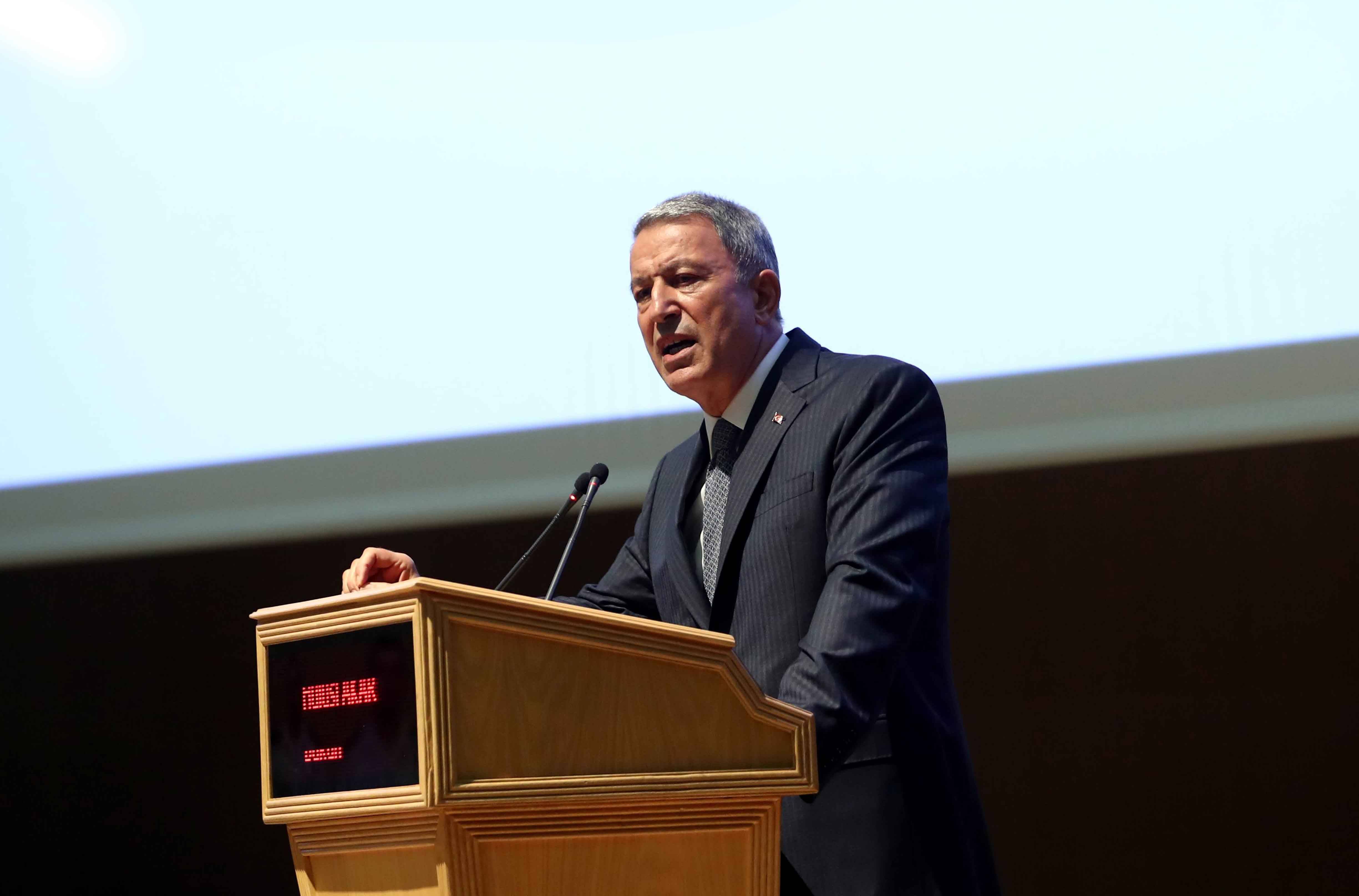 Akar: Türkiye'ye rağmen atılacak hiçbir adıma müsaade edilmeyecek