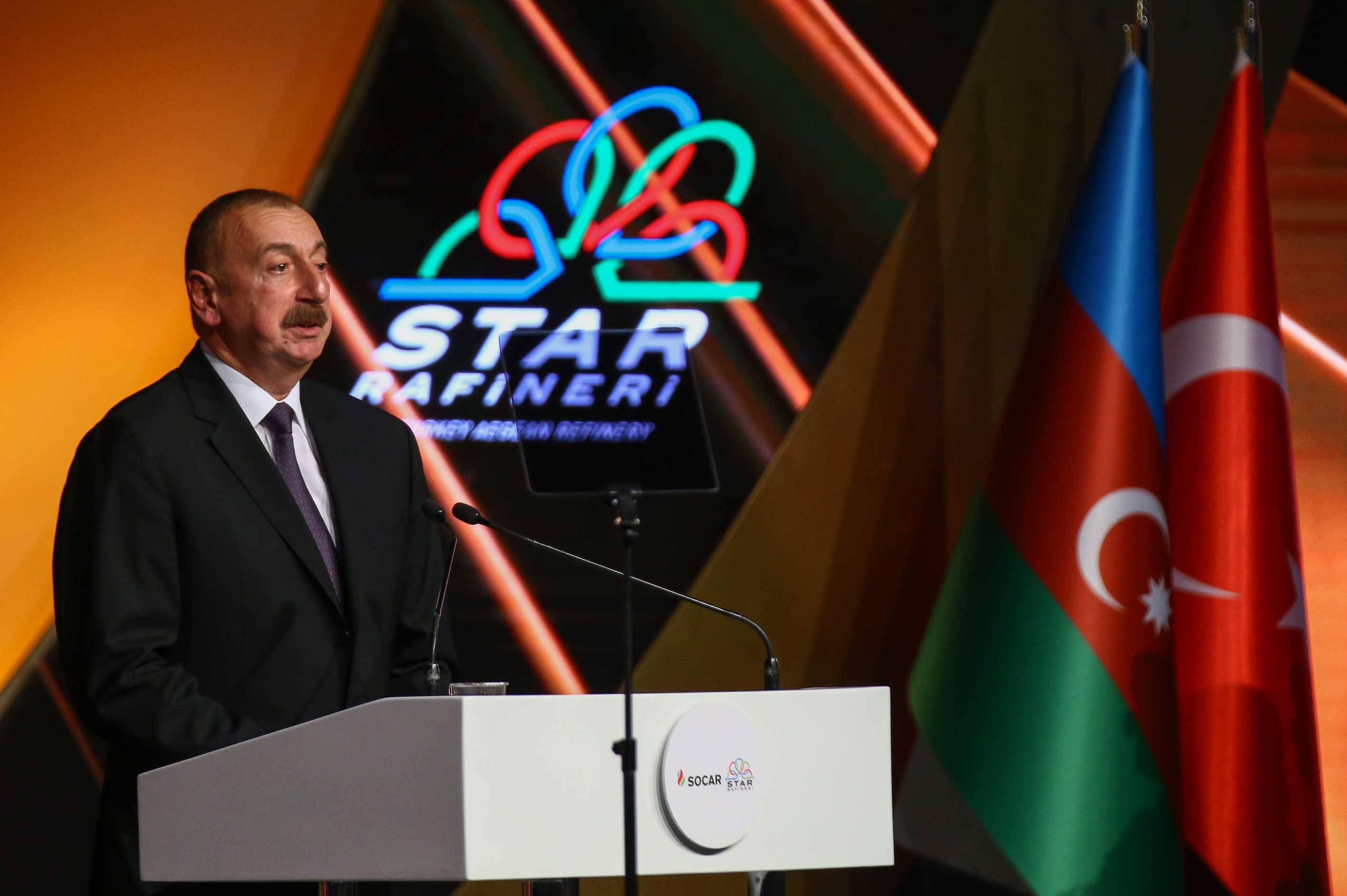 Aliyev: Türkiye dünya çapında söz sahibidir, bu bizi çok sevindiriyor