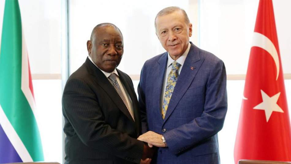 Cumhurbaşkanı Erdoğan, Güney Afrika Cumhuriyeti Cumhurbaşkanı Ramaphosa ile Telefonda Görüştü