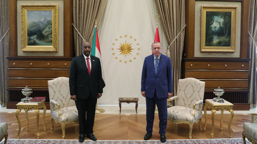 Cumhurbaşkanı Erdoğan, Sudan Egemenlik Konseyi Başkanı Burhan ile Telefon Görüşmesi Gerçekleştirdi