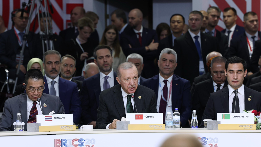 Cumhurbaşkanı Erdoğan, “Genişletilmiş BRICS+ Oturumu"nda Konuştu