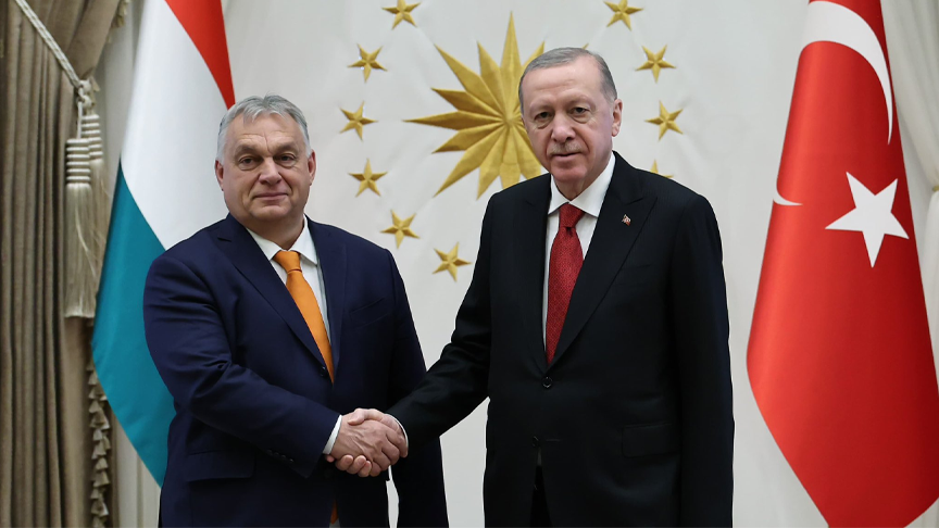 Cumhurbaşkanı Erdoğan, Macaristan Başbakanı Orban ile Bir Araya Geldi