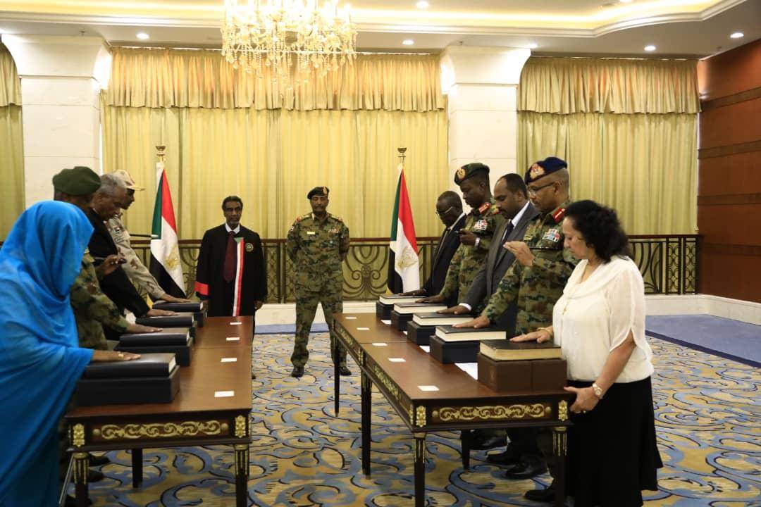 Sudan'da Yeminler Edildi