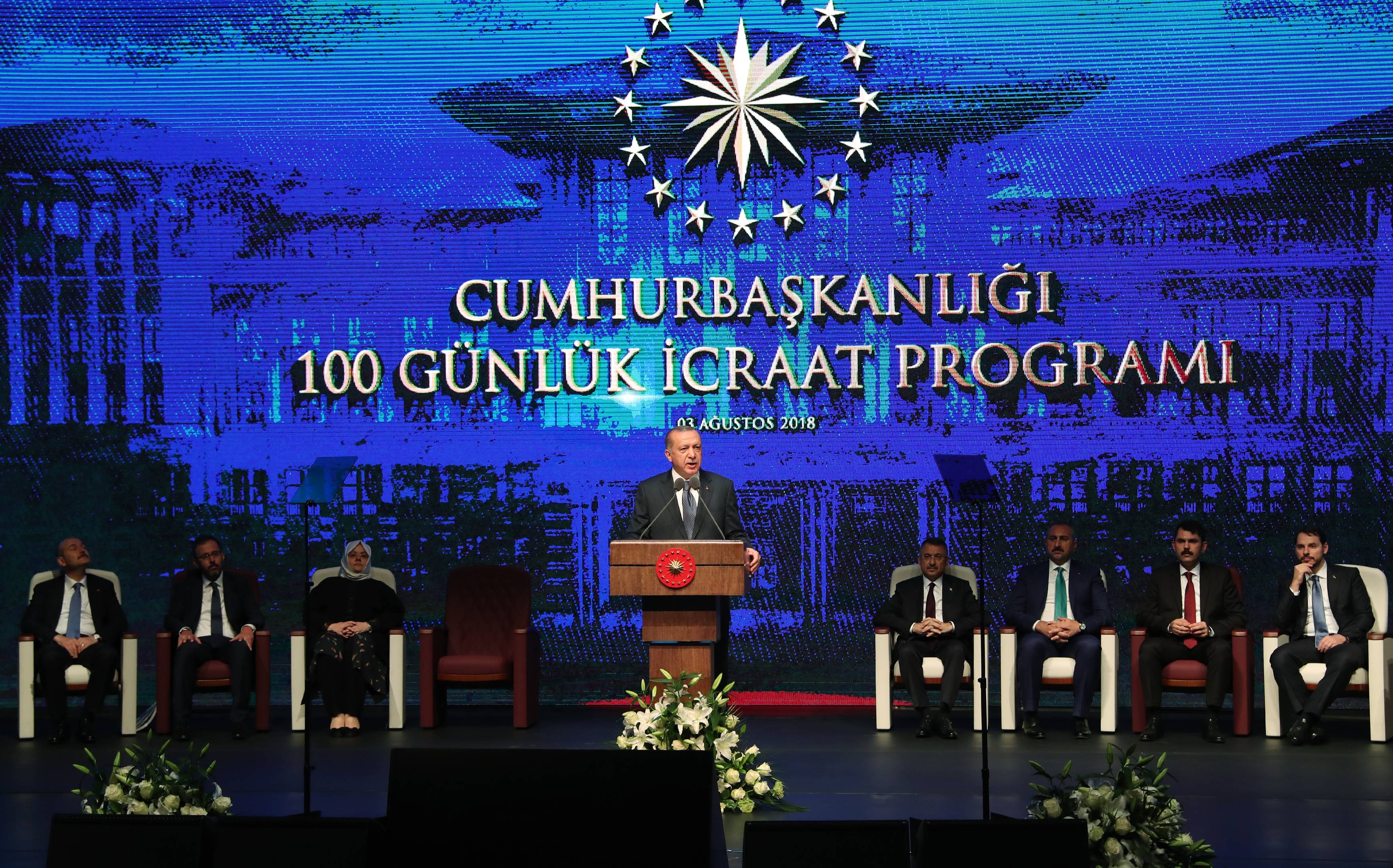 Cumhurbaşkanı Erdoğan, 100 Günlük Eylem Planı'nı açıkladı