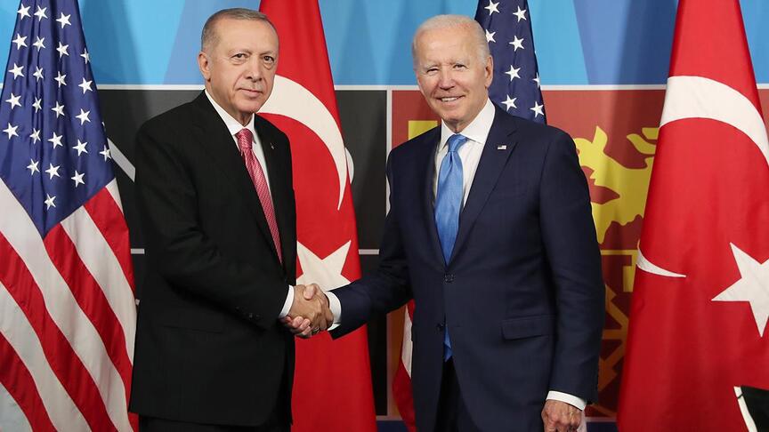 Cumhurbaşkanı Erdoğan, Biden'la Görüştü 