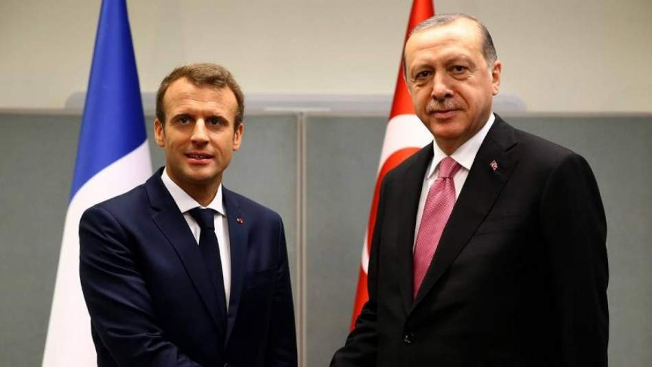 Erdoğan ile Macron 'Suriye'yi görüştü