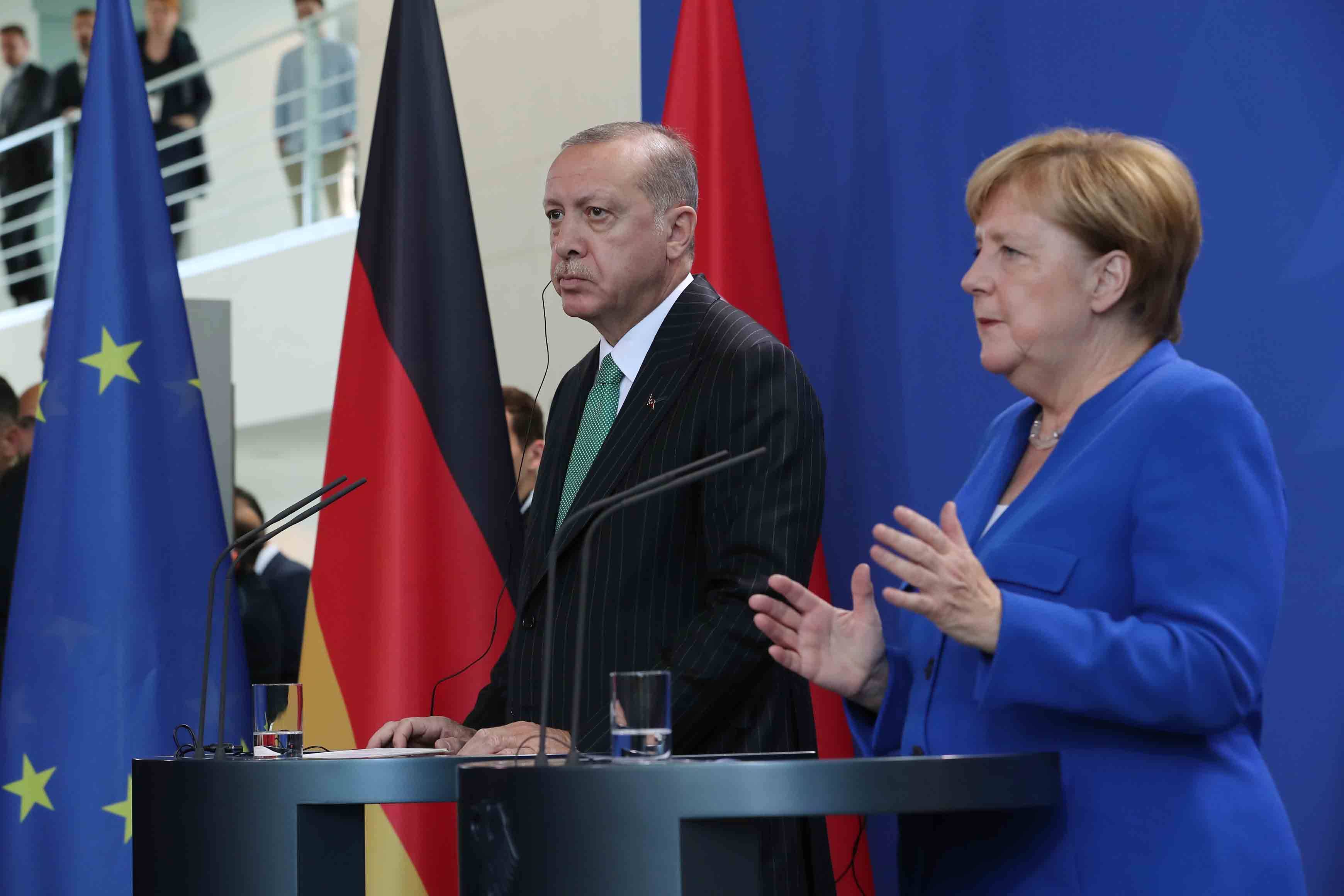 Erdoğan ve Merkel görüşmesinin detayları