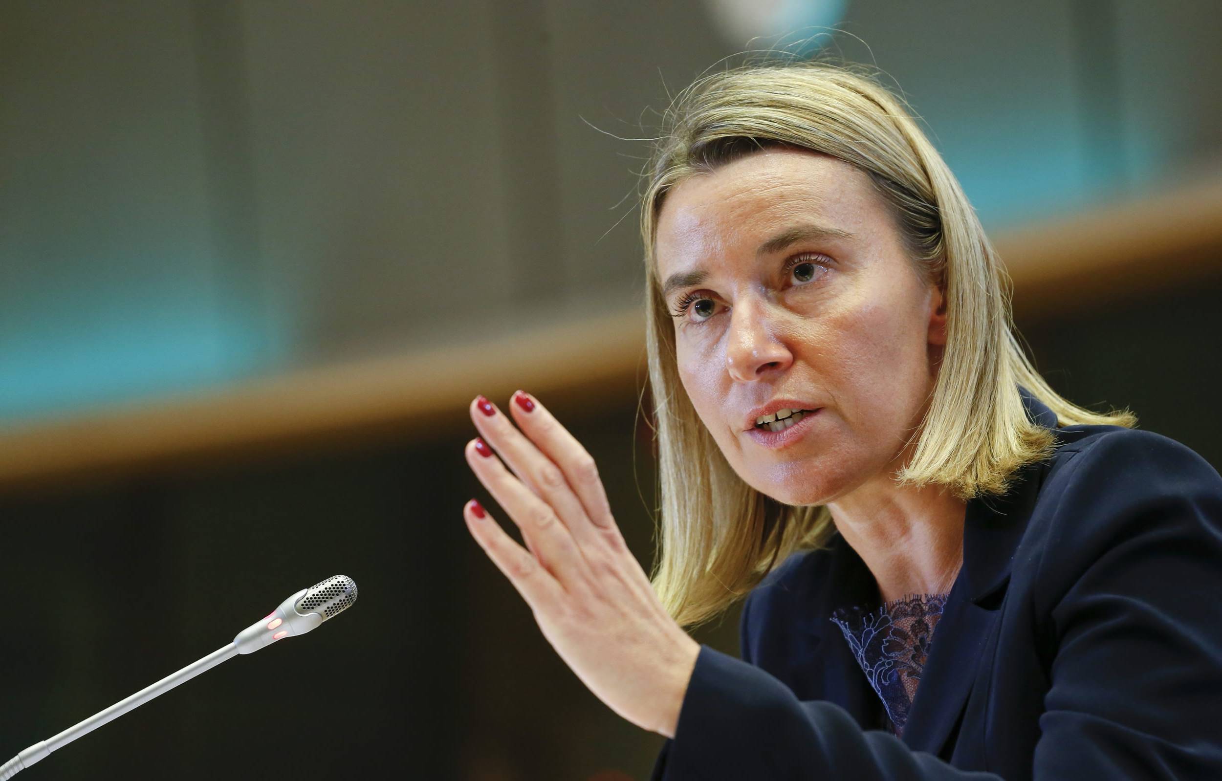 Mogherini: "ABD'nin Büyükelçilik açılışına hiçbir AB temsilcisi katılmadı"