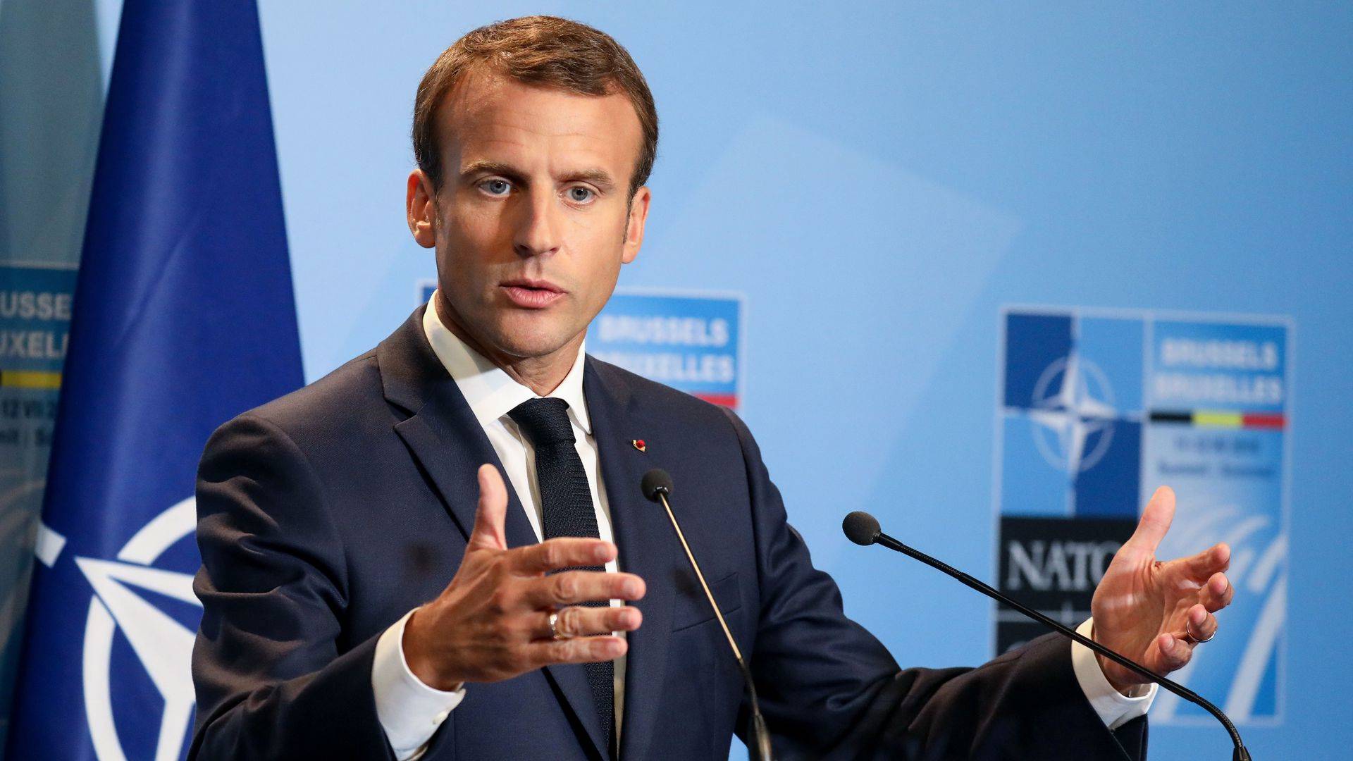 Macron: Avrupa güvenliğini korumak için ABD'ye güvenemez