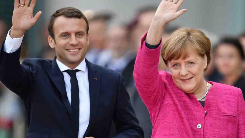 Macron ve Merkel Euro bölgesi bütçesinde anlaştı