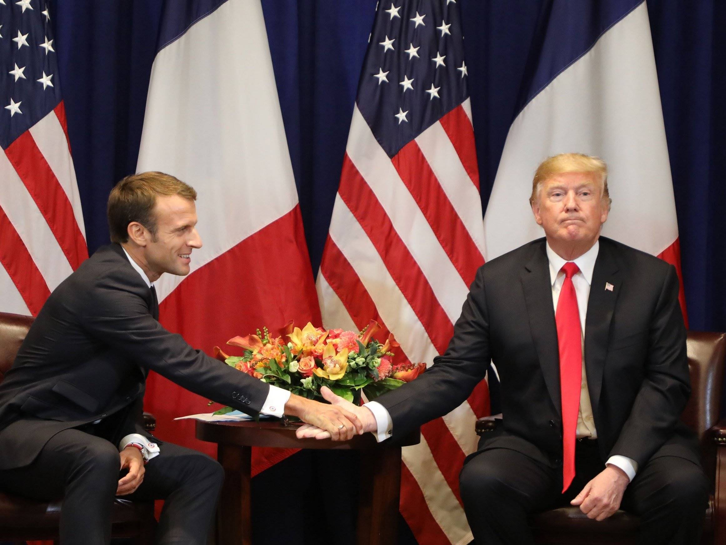 Avrupa Ordusu Gerginliği Macron - Trump Görüşmesine Yansıdı