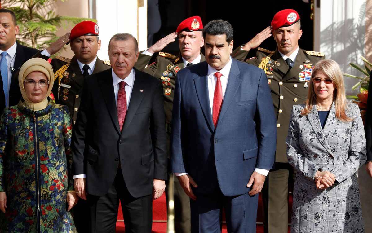 Cumhurbaşkanı Erdoğan'dan Maduro'ya destek