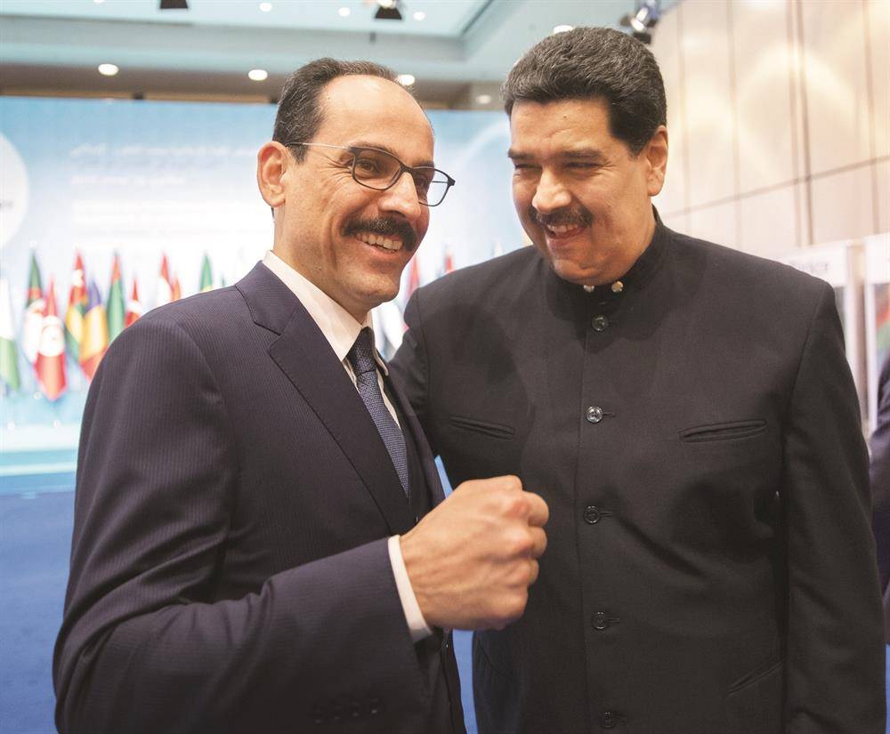 Kalın'dan Maduro'ya destek mesajı: 'Stay strong mi amigo'