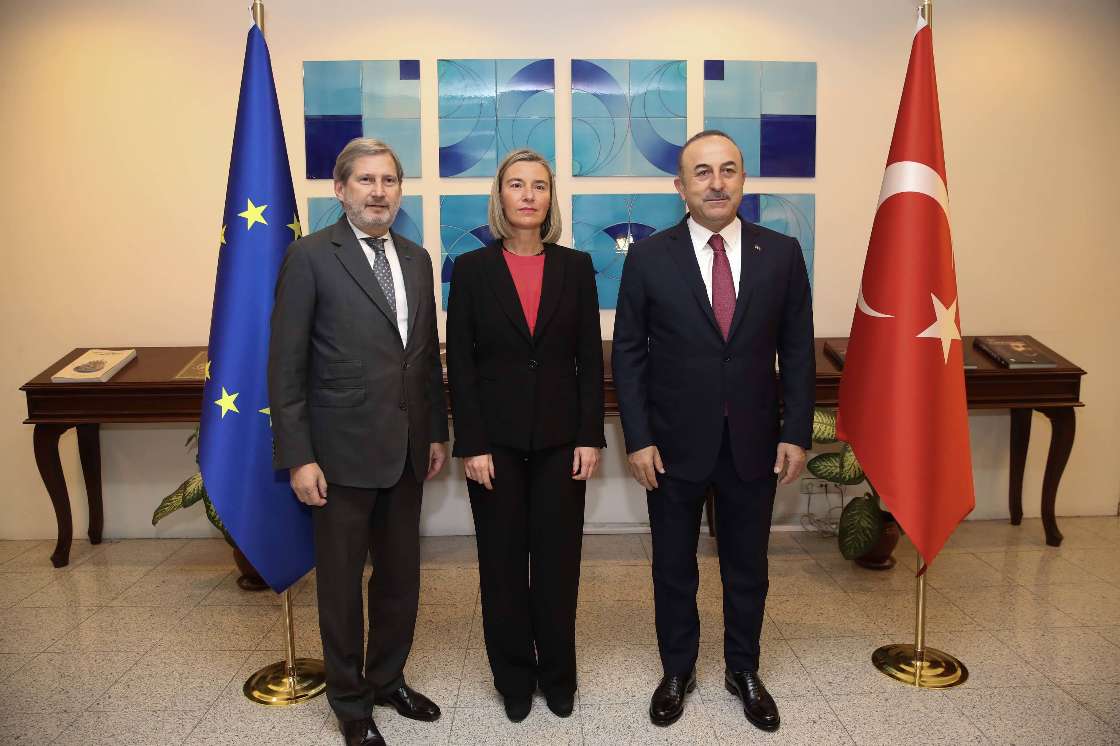 Mogherini: "AB, Türkiye ile güçlü bir işbirliği istiyor"