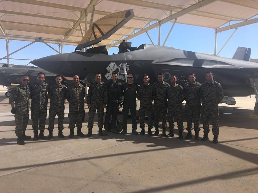 F-35 Eğitimi Alan Pilotlar Dönüyor