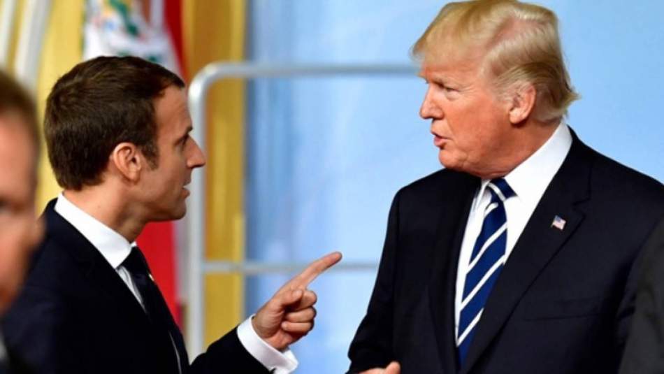 Macron Trump'a G7 öncesi rest çekti