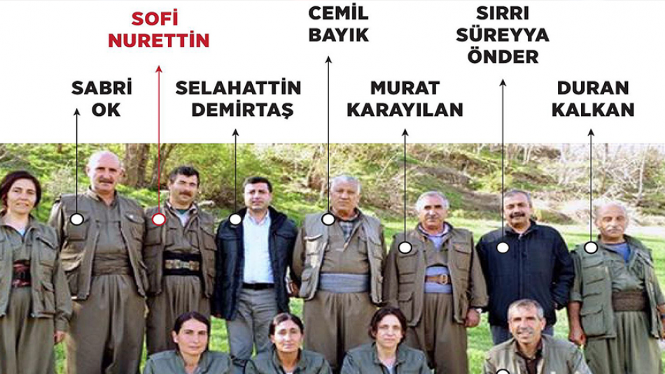 'PKK'nın Sözde Suriye Sorumlusu Sofi Nurettin Etkisiz Hale Getirildi