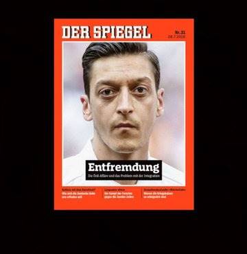 Der Spiegel Mesut Özil'i kapağına taşıdı