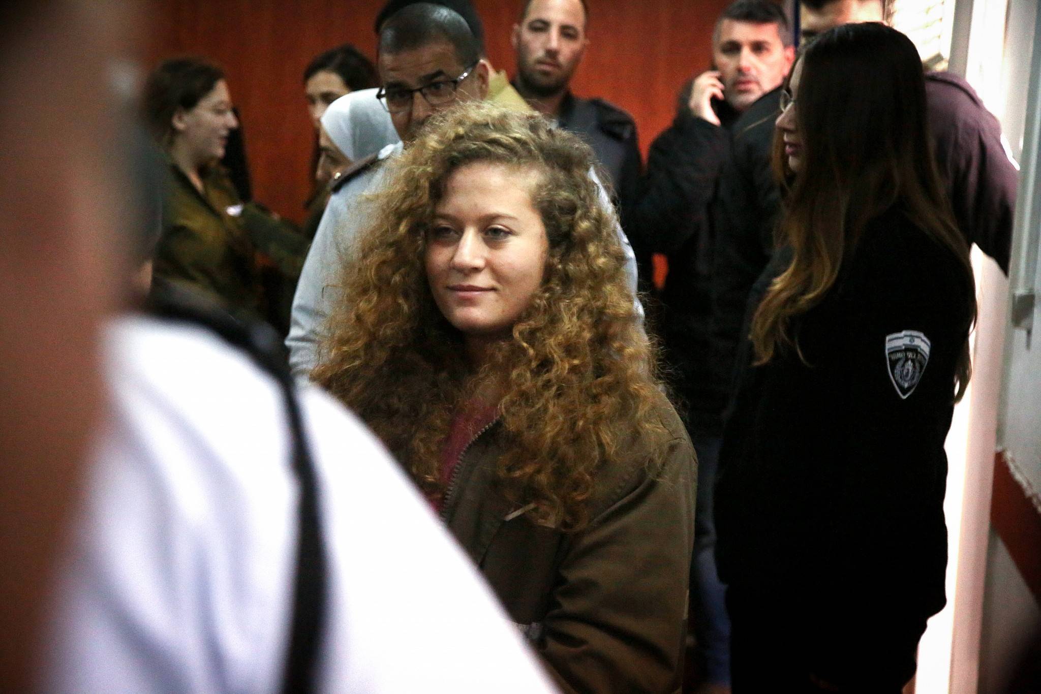 Filistin'in 'cesur kızı' Ahed Tamimi serbest bırakıldı