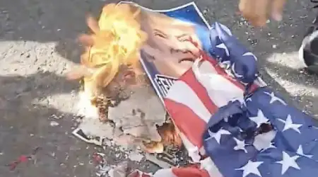 Panama Halkı Ülkelerini Tehdit Eden Trump’ı Protesto için Sokağa İndi