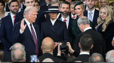 Donald Trump ABD Derin Devletini Yıkma Sürecine Yeminle Başladı