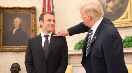 Macron’dan Trump’a: Ticaret Savaşını Bizimle Değil, Çin ile Yapın