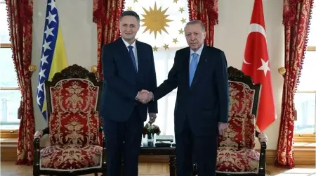 Cumhurbaşkanı Erdoğan, Bosna Hersek Devlet Başkanlığı Konseyi Üyesi Becirovic’i Kabul Etti