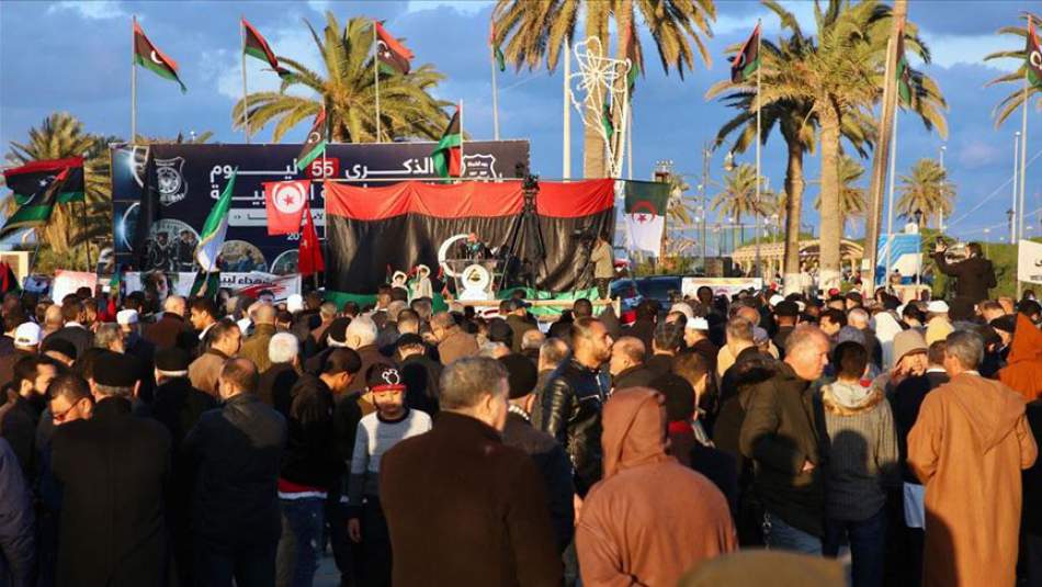 Libya'da Hafter Milisleri Protesto Edildi