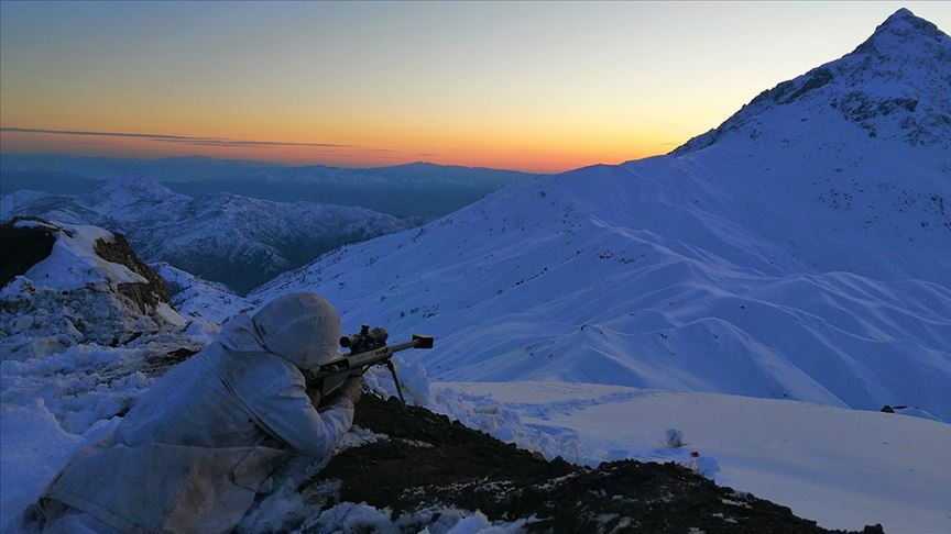 Irak'ın Kuzeyinde 3 PKK’lı Terörist Etkisiz Hale Getirildi