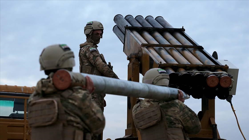 Suriye Milli Ordusu, YPG/PKK’nın Mevzilerini Vurdu