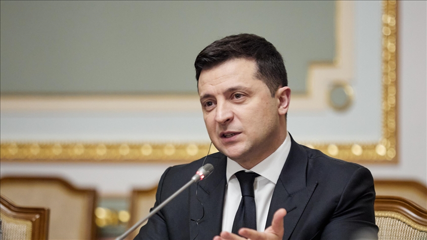 Zelenskiy, Rus Askeri Birliklerinin Ukrayna Sınırından Çekilmesi Gerektiğini Söyledi