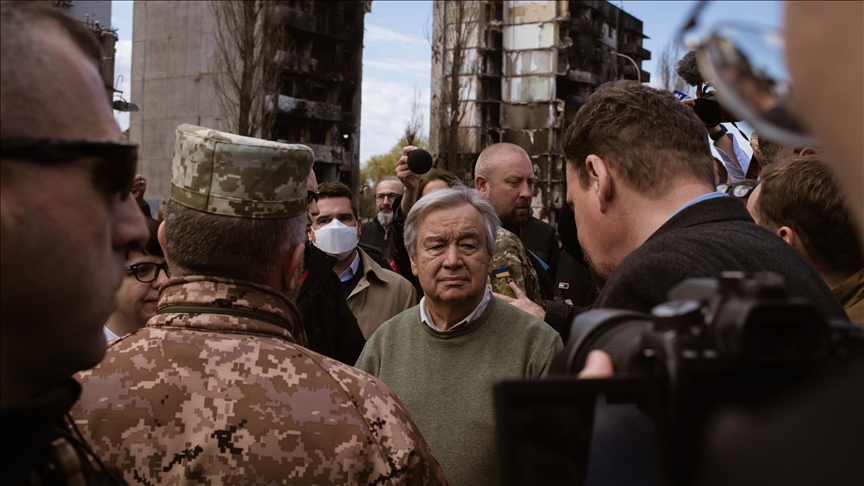 Ukrayna: Rusya, Kiev'i Guterres'in Ziyareti Sırasında Vurdu