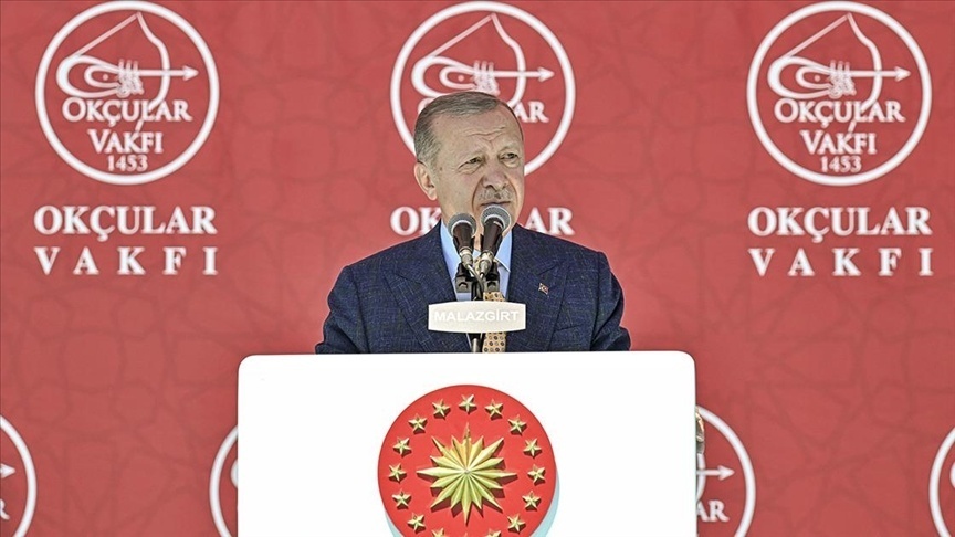 Cumhurbaşkanı Erdoğan, Malazgirt Zaferi’nin 952. Yıl Dönümü Kutlama Programı'nda Konuşma Gerçekleştirdi