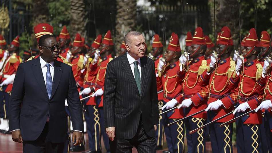 Cumhurbaşkanı Erdoğan Senegal'de